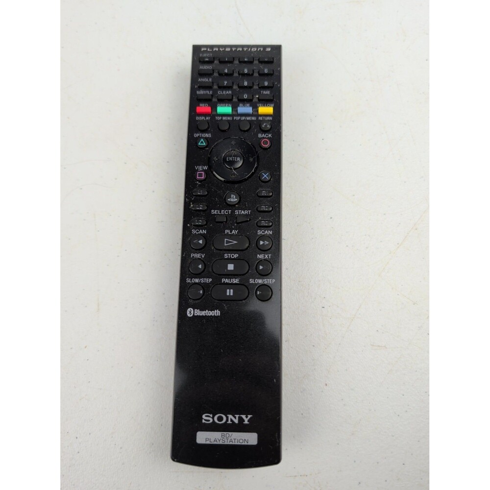 Genuine Sony PS3 BD Playstation 3 Media Blu-Ray Disc OEM Remote Control